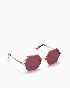 Ramy Brook St. Tropez Hexagon Sunglasses