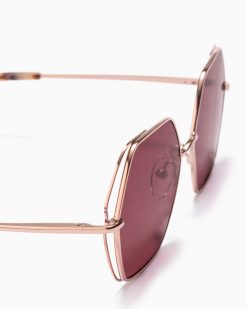 Ramy Brook St. Tropez Hexagon Sunglasses