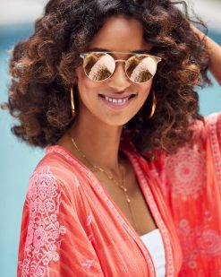 Ramy Brook Clothing Malibu Round Sunglasses