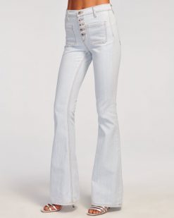 Ramy Brook Cindy High-Rise Flare Jean Clothing