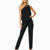 Ramy Brook Clothing Lulu One Shoulder Jumpsuit