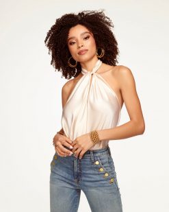 Ramy Brook Clothing Harriet Halter Tank Top