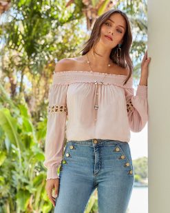 Ramy Brook Clothing Helena High-Rise Flare Jean