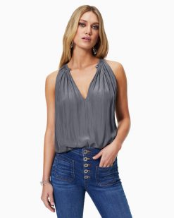 Ramy Brook Piper V-Neck Tank Top Clothing