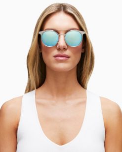 Ramy Brook Clothing Malibu Round Sunglasses