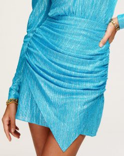 Ramy Brook Raya Ruched Mini Dress