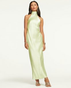 Ramy Brook Tatiana Halter Maxi Dress Wedding Guest Edit