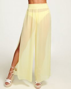 Ramy Brook Textured Athena Palazzo Pant