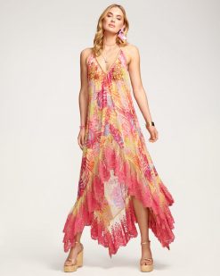 Ramy Brook Printed Chelsea Coverup Maxi Dress