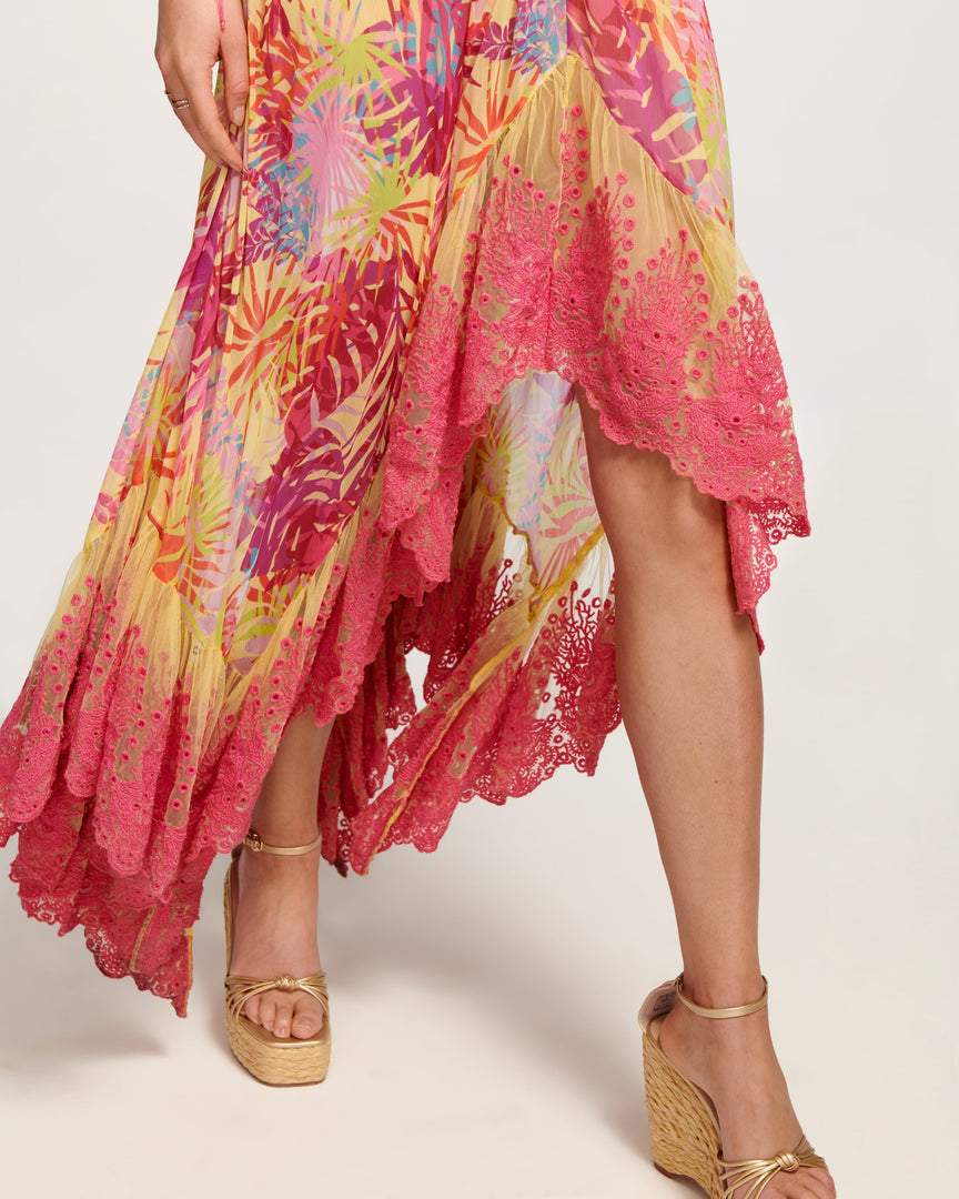 Ramy Brook Printed Chelsea Coverup Maxi Dress