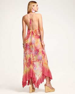 Ramy Brook Printed Chelsea Coverup Maxi Dress