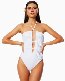 Ramy Brook Marta Strapless One Piece Swimsuit