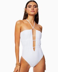Ramy Brook Marta Strapless One Piece Swimsuit