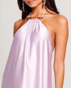 Ramy Brook Jupiter Halter Maxi Dress