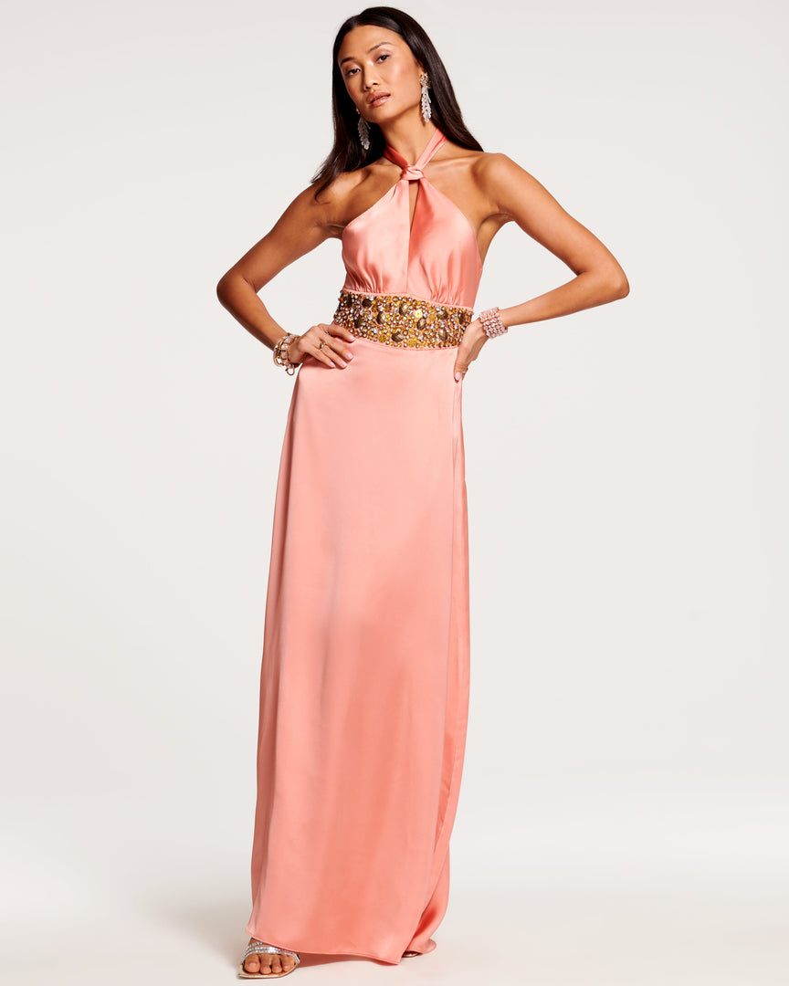 Ramy Brook Norene Halter Maxi Dress Clothing