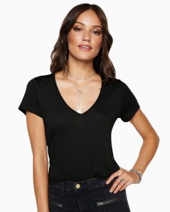 Ramy Brook Dani Scoop Neck Tee Clothing