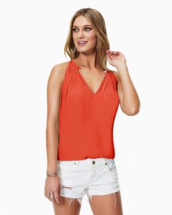 Ramy Brook Piper V-Neck Tank Top Clothing