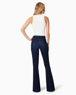 Ramy Brook Clothing Helena High-Rise Flare Jean