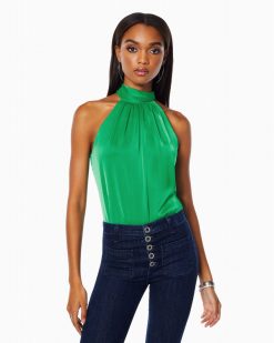 Ramy Brook Clothing Lori High Neck Tank Top