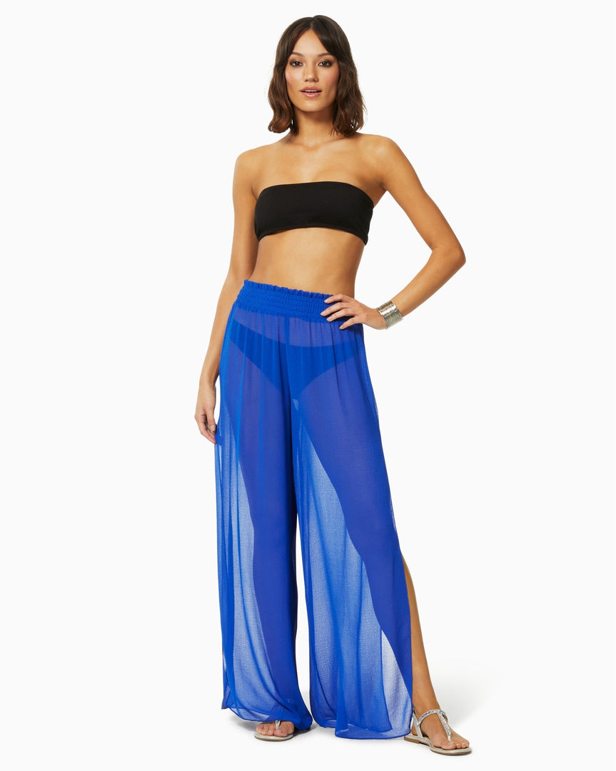 Ramy Brook Textured Athena Palazzo Pant