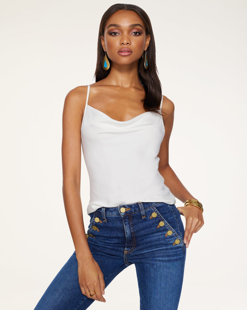Ramy Brook Abigail Cowl Neck Tank Top Clothing