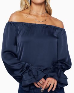 Ramy Brook Murphy Off-The-Shoulder Top