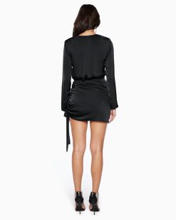 Ramy Brook Clothing Reeta Ruched Mini Dress