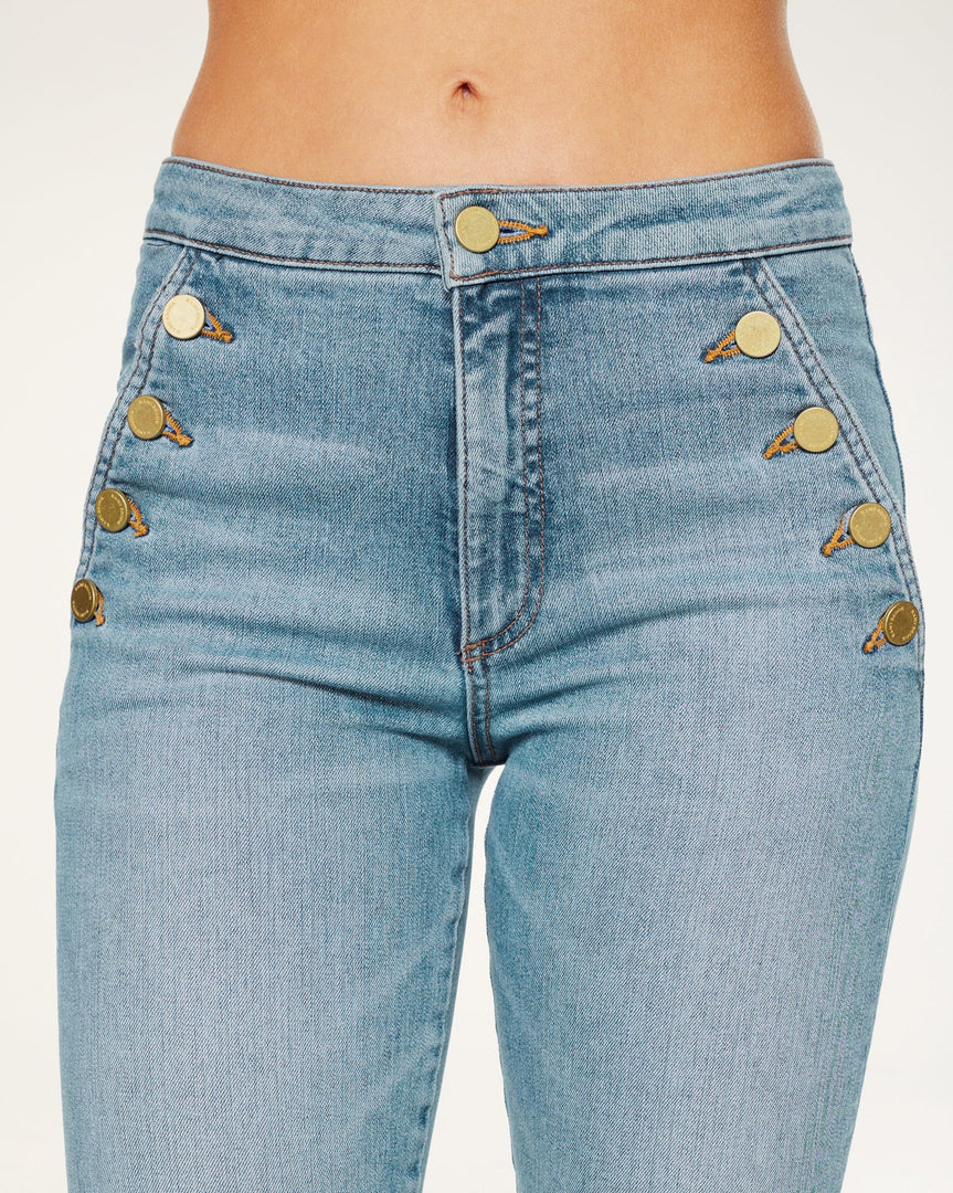 Ramy Brook Clothing Helena High-Rise Flare Jean