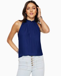 Ramy Brook Gabby High Neck Tank Top Clothing