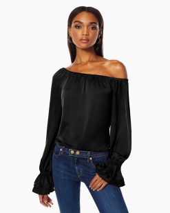 Ramy Brook Murphy Off-The-Shoulder Top