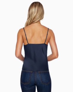 Ramy Brook Abigail Cowl Neck Tank Top Clothing