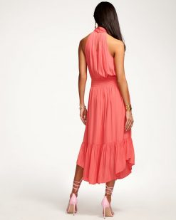 Ramy Brook Annette Halter Midi Dress