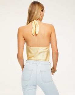 Ramy Brook Harriet Halter Tank Top Clothing