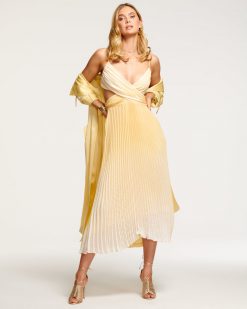 Ramy Brook Beckett Cutout Midi Dress Wedding Guest Edit