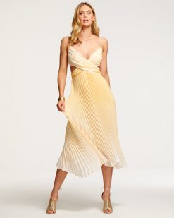 Ramy Brook Beckett Cutout Midi Dress Wedding Guest Edit