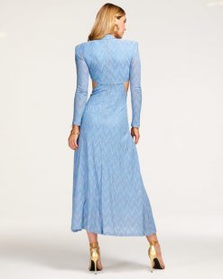 Ramy Brook Wedding Guest Edit Celesete Cutout Maxi Dress