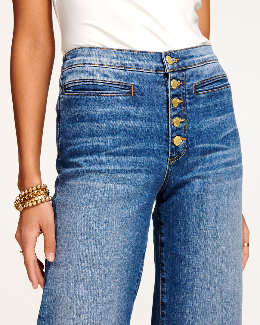 Ramy Brook Angela High-Rise Flare Jean