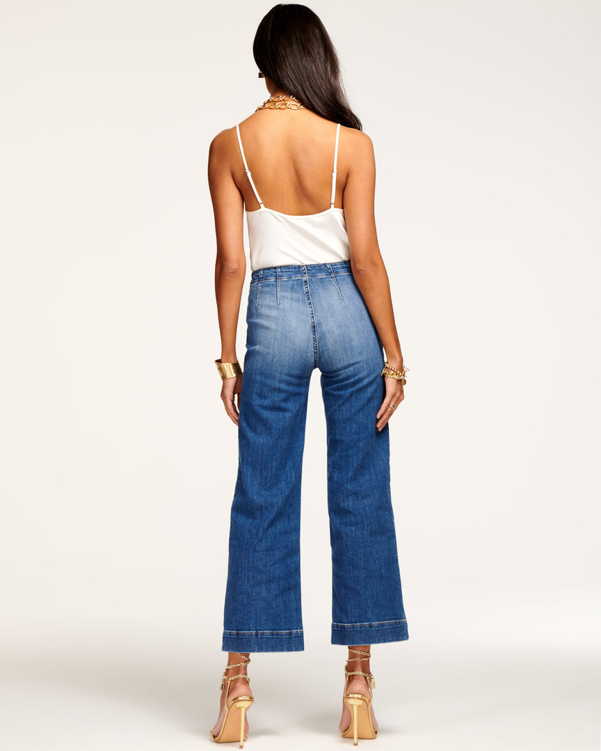 Ramy Brook Angela High-Rise Flare Jean