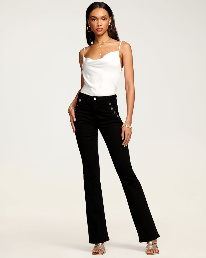 Ramy Brook Clothing Helena High-Rise Flare Jean