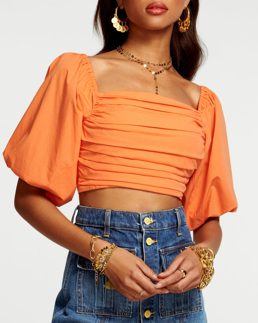 Ramy Brook Parker Tie Back Top Clothing