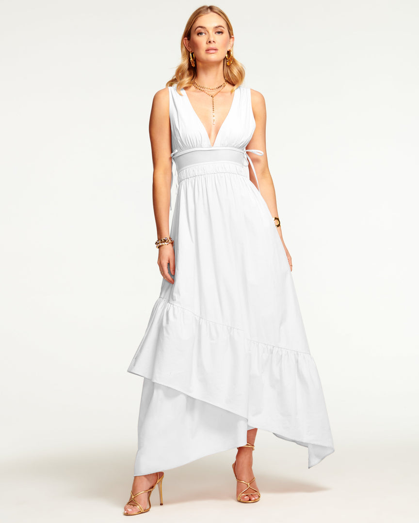 Ramy Brook Wedding Guest Edit Vendala V-Neck Maxi Dress