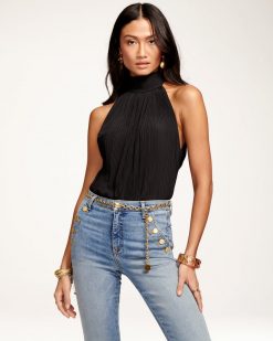 Ramy Brook Arthur Halter Tank Top Clothing