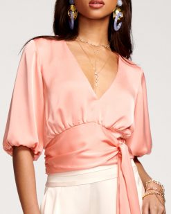 Ramy Brook Ilana V-Neck Blouse