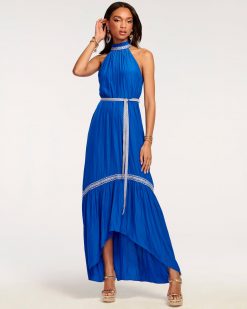Ramy Brook Terra Halter Midi Dress