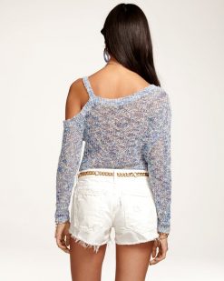 Ramy Brook Blake Open Shoulder Sweater Clothing