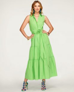Ramy Brook Camila Tiered Midi Dress