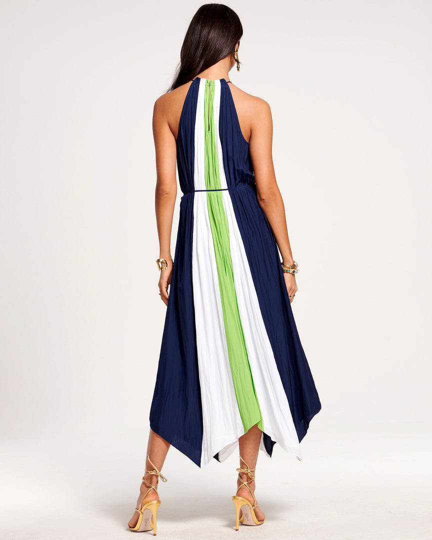 Ramy Brook Clothing Kat High Neck Midi Dress