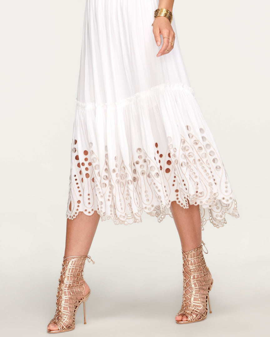 Ramy Brook Stephy Strapless Midi Dress Clothing