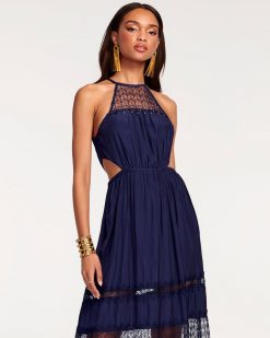 Ramy Brook Clothing Summer Cutout Maxi Dress