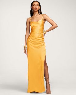 Ramy Brook Clothing Marie Cowl Neck Maxi Dress